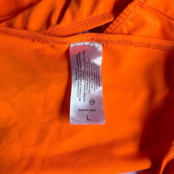 NWOT … Tangerine “Size: L” Swimsuit - Picture 3 of 3